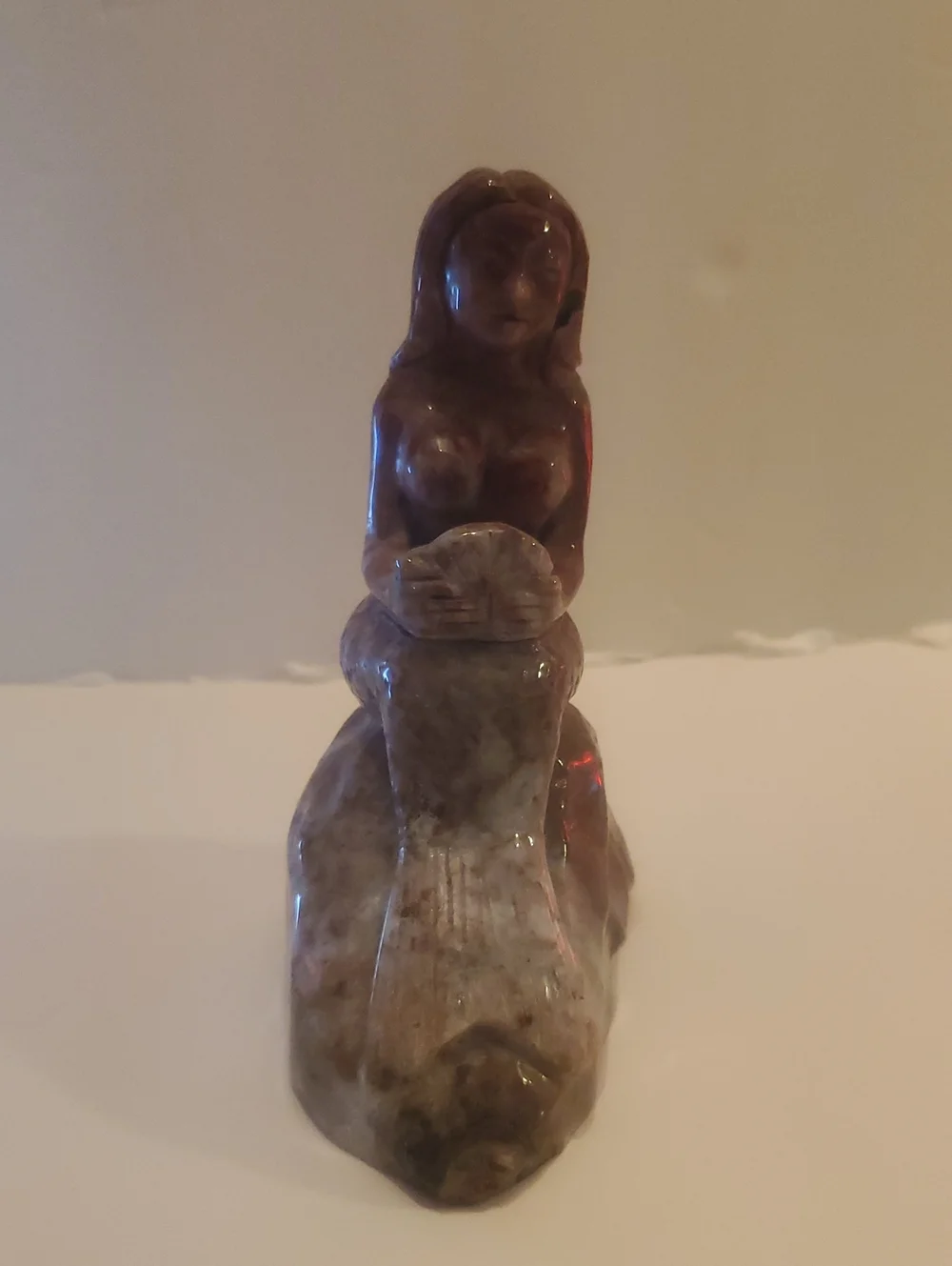 Natural Mermaid Jasper Sculpture